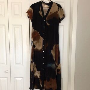 Poetry Fashion Maxi shirt dress